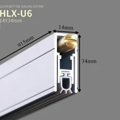 Comfort u0026 Style Gadgets Für Zuhause-Automatische Türdichtungsleiste - Zugluftschutz Hebedichtung