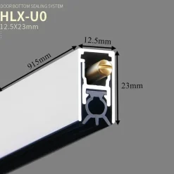 Comfort u0026 Style Gadgets Für Zuhause-Automatische Türdichtungsleiste - Zugluftschutz Hebedichtung