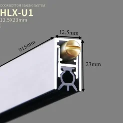 Comfort u0026 Style Gadgets Für Zuhause-Automatische Türdichtungsleiste - Zugluftschutz Hebedichtung