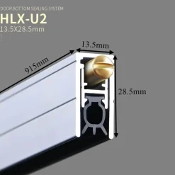 Comfort u0026 Style Gadgets Für Zuhause-Automatische Türdichtungsleiste - Zugluftschutz Hebedichtung