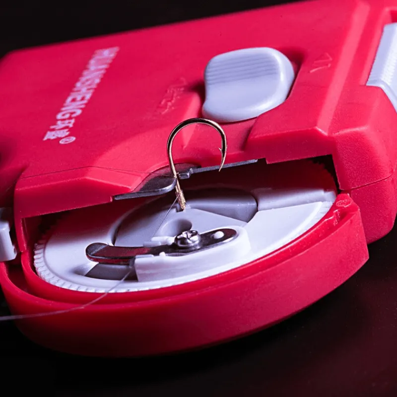 Roam Ready Camping-Werkzeuge|Outdoor-Artikel-Automatischer Angelhakenbinder - Tragbares Angelwerkzeug