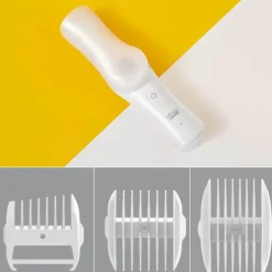 Kinder The Decor Haven Kinderwagen & Zubehör-Automatischer Babyhaarschneider – Intelligentes Vakuum-Schneidesystem