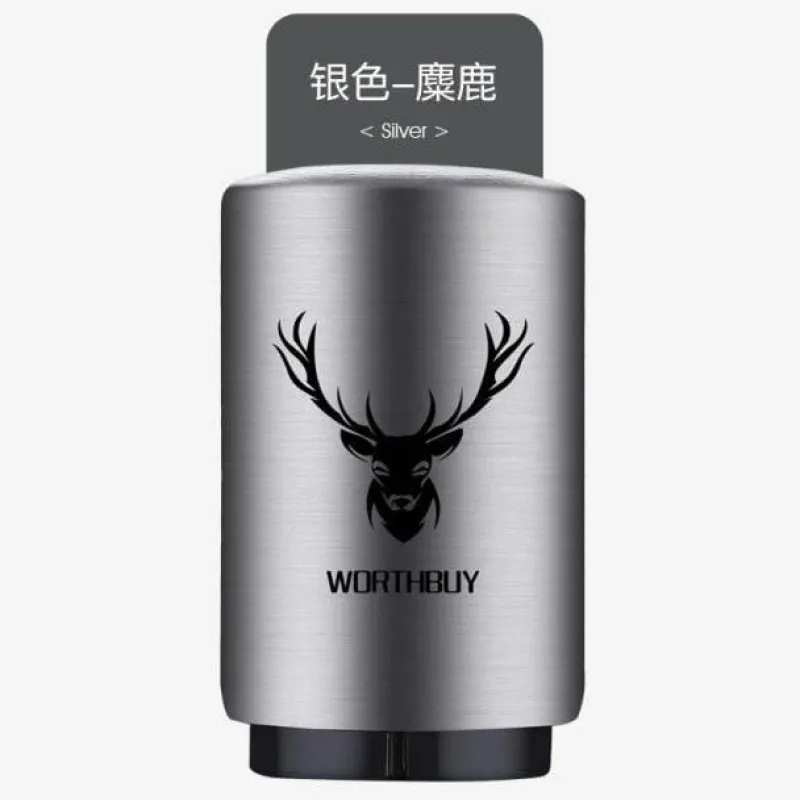 The Culinary Kit Küche & Esszimmer-Automatischer Flaschenöffner – Easy-Press-Design für mühelosen Zugriff auf Bier und Getränke