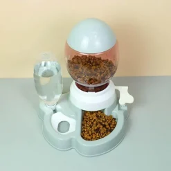 Furry Haven Haustierzubehör|Reinigungswerkzeuge Für Haustiere-Automatischer Futterspender für Haustiere – Interaktiver Futterspender für Hunde und Katzen