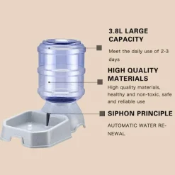 Furry Haven Haustierzubehör|Reinigungswerkzeuge Für Haustiere-Automatischer Futterspender für Haustiere – Programmierbarer Futterspender für Katzen und Hunde