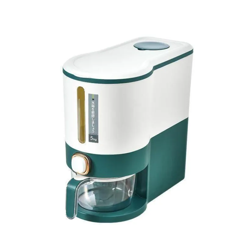 Space Savvy Küche & Esszimmer-Automatischer Getreidespender - Pressspender für einfache Anwendung