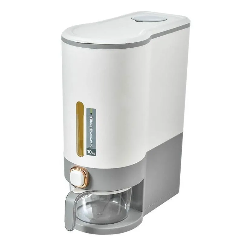 Space Savvy Küche & Esszimmer-Automatischer Getreidespender - Pressspender für einfache Anwendung