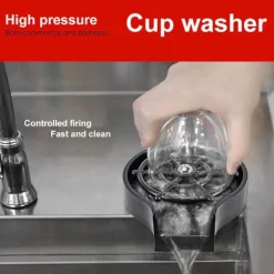 The Cozy Mug Küche & Esszimmer-Automatischer Gläserspüler - Spülwerkzeug für effiziente Reinigung