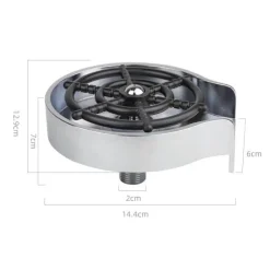 The Cozy Mug Küche & Esszimmer-Automatischer Gläserspüler - Spülwerkzeug für effiziente Reinigung