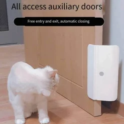 Comfort u0026 Style Haustierzubehör|Reinigungswerkzeuge Für Haustiere-Automatischer Haustiertüröffner – Bequemer und sicherer Zugang für Haustiere