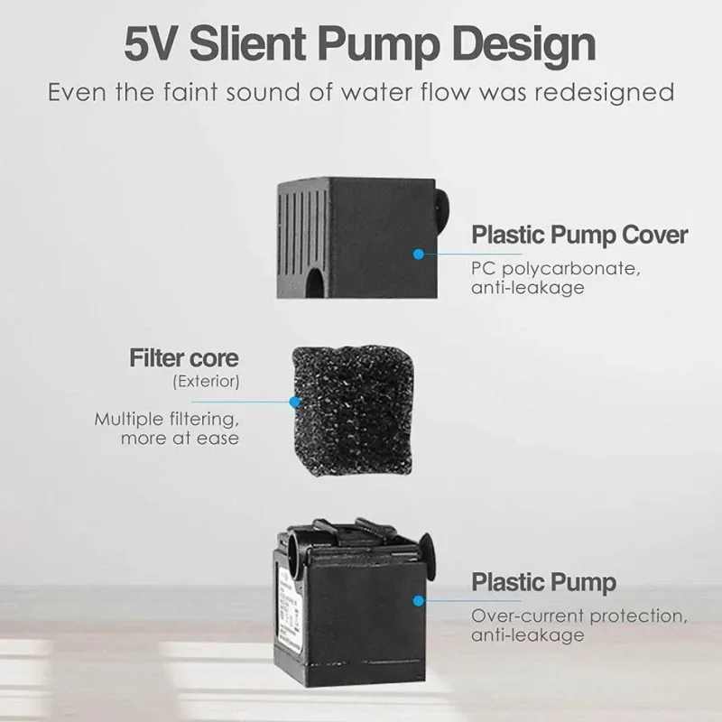 Furry Haven Haustierzubehör|Reinigungswerkzeuge Für Haustiere-Automatischer Haustier-Wasserbrunnen – intelligenter Keramikspender für Katzen und Hunde