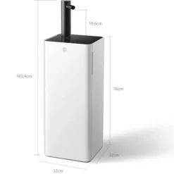 Brew Bliss Küche & Esszimmer|Gadgets Für Zuhause-Automatischer Heißwasserspender - Durchlauferhitzer mit Berührungssensor