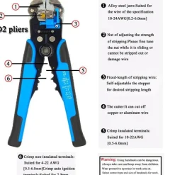 Roam Ready Outdoor-Artikel|Heimwerkzeuge-Automatischer Kabelschneider – Multifunktionales Draht- und Kabelschneidewerkzeug