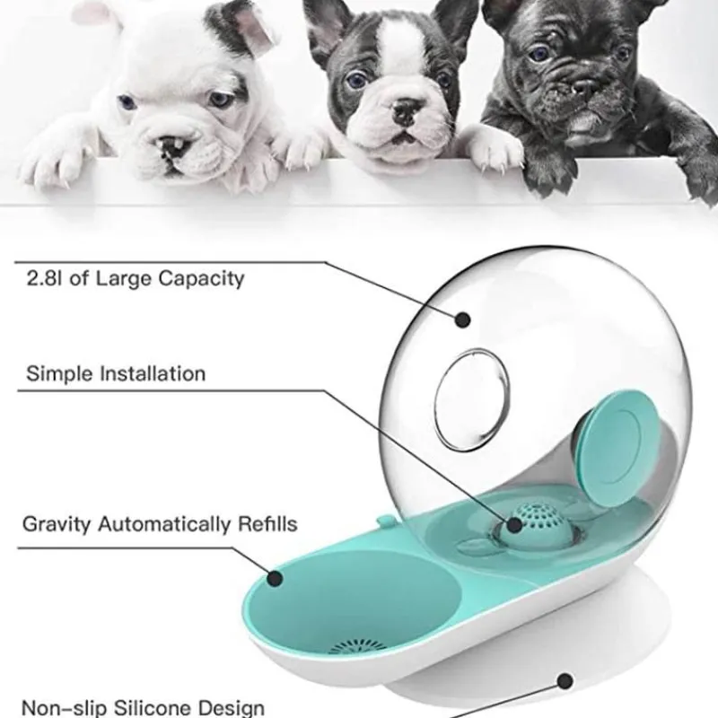 Furendo Haustierzubehör|Reinigungswerkzeuge Für Haustiere-Automatischer Katzentrinkbrunnen - Smart Pet Hydration Bowl