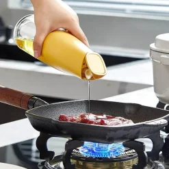 The Culinary Kit Küche & Esszimmer-Automatischer Ölspender – selbstöffnendes Küchenwerkzeug