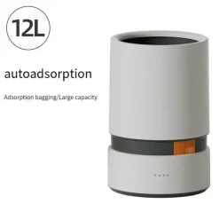 The Decor Haven Küche & Esszimmer|Gadgets Für Zuhause-Automatischer Mülleimer mit freihändiger Bedienung und Beutelspender – praktische Lösung zur Abfallentsorgung