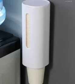 Deco Küche & Esszimmer-Automatischer Pappbecherspender - Getränkezubehör zur Wandmontage