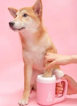 Furendo Haustierzubehör|Reinigungswerkzeuge Für Haustiere-Automatischer Pfotenreiniger für Haustiere – Easy Clean Hundepfotenreiniger