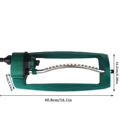 Roam Ready Outdoor-Artikel|Heimwerkzeuge-Automatischer Schwenk-Wassersprinkler – Effizientes Gartenbewässerungssystem