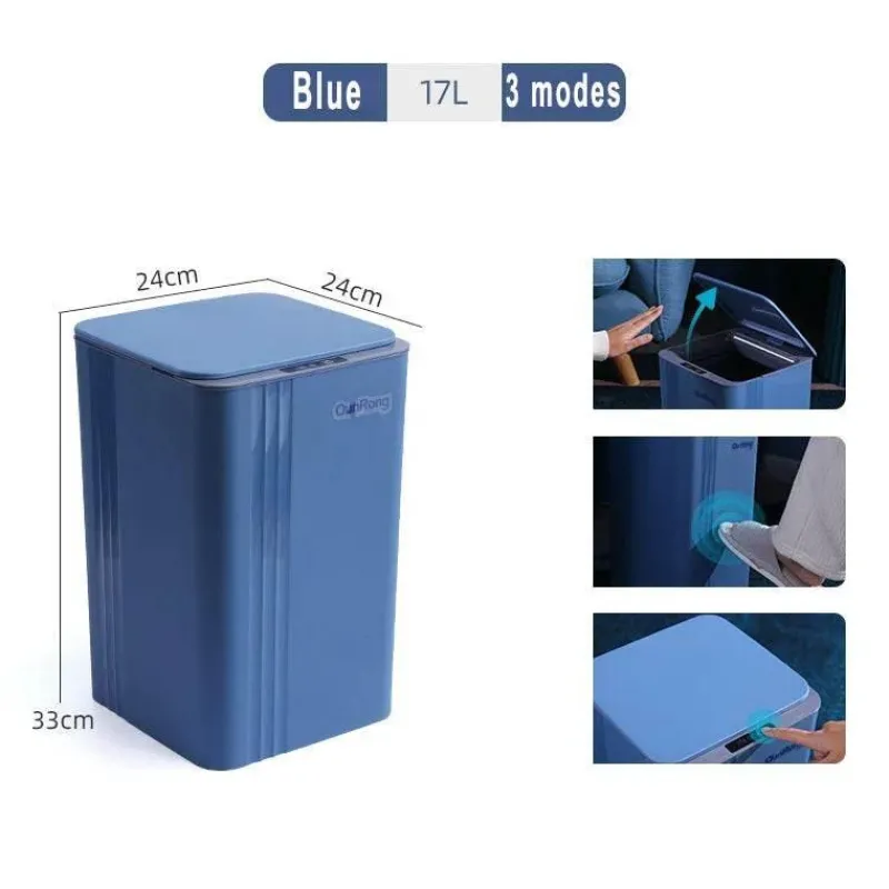 Tranquil Waters Küche & Esszimmer-Automatischer Sensor-Mülleimer – Intelligenter elektronischer Abfalleimer