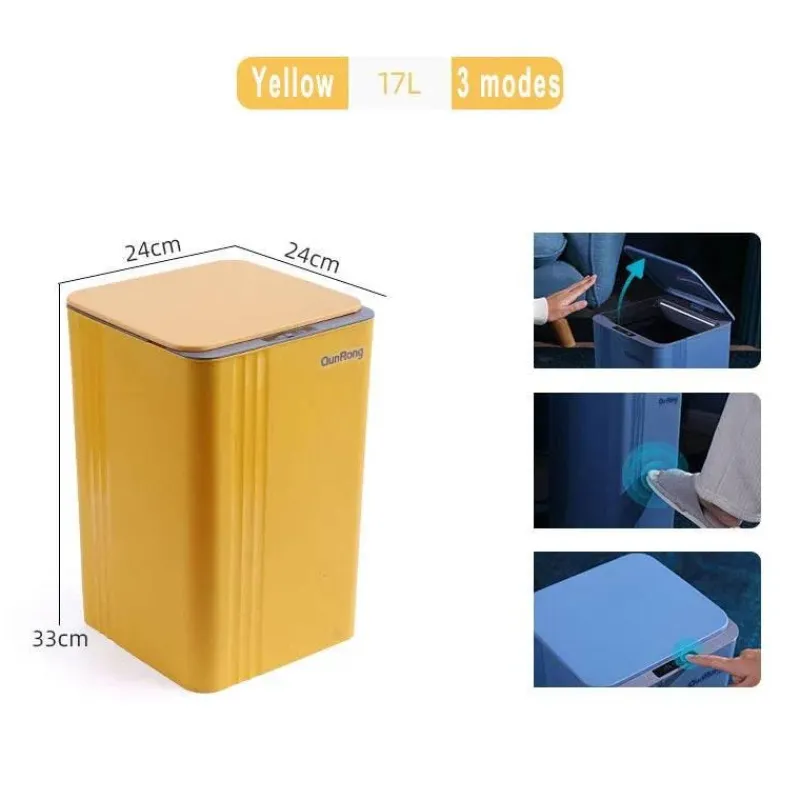 Tranquil Waters Küche & Esszimmer-Automatischer Sensor-Mülleimer – Intelligenter elektronischer Abfalleimer