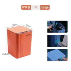 Tranquil Waters Küche & Esszimmer-Automatischer Sensor-Mülleimer – Intelligenter elektronischer Abfalleimer