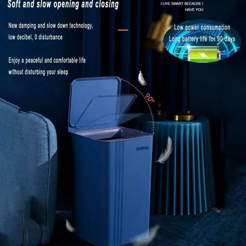 Tranquil Waters Küche & Esszimmer-Automatischer Sensor-Mülleimer – Intelligenter elektronischer Abfalleimer