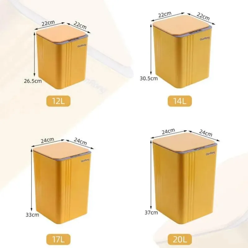 Tranquil Waters Küche & Esszimmer-Automatischer Sensor-Mülleimer – Intelligenter elektronischer Abfalleimer