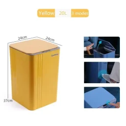 Tranquil Waters Küche & Esszimmer-Automatischer Sensor-Mülleimer – Intelligenter elektronischer Abfalleimer