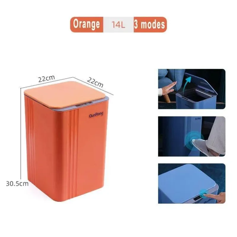 Tranquil Waters Küche & Esszimmer-Automatischer Sensor-Mülleimer – Intelligenter elektronischer Abfalleimer