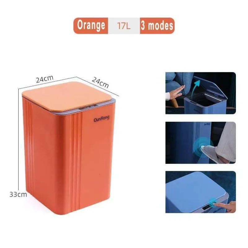 Tranquil Waters Küche & Esszimmer-Automatischer Sensor-Mülleimer – Intelligenter elektronischer Abfalleimer