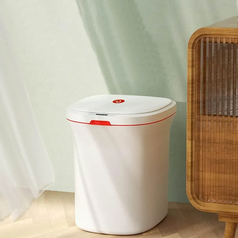 The Decor Haven Küche & Esszimmer|Gadgets Für Zuhause-Automatischer Sensor-Mülleimer – Smart Bagging-Funktion