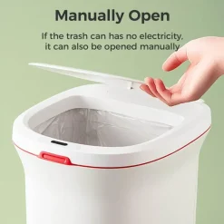 The Decor Haven Küche & Esszimmer|Gadgets Für Zuhause-Automatischer Sensor-Mülleimer – Smart Bagging-Funktion