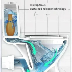 The Blissful Bath Badezimmer-Automatischer Toilettenreiniger – Einfache Erfrischungslösung