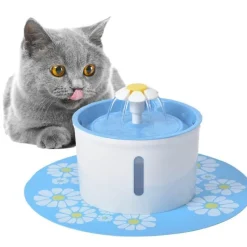 Furry Haven Haustierzubehör|Tierfütterung-Automatischer Trinkbrunnen für Haustiere – Frisch fließender Trinknapf für Hunde und Katzen