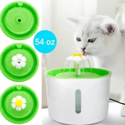 Furry Haven Haustierzubehör|Tierfütterung-Automatischer Trinkbrunnen für Haustiere – Frisch fließender Trinknapf für Hunde und Katzen
