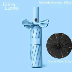 Trail Tech Outdoor-Gadgets|Outdoor-Artikel-Automatischer UV-Schutzschirm – Stilvoller, wetterfester Sonnenschirm für ultimativen Sonnenschutz