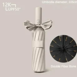 Trail Tech Outdoor-Gadgets|Outdoor-Artikel-Automatischer UV-Schutzschirm – Stilvoller, wetterfester Sonnenschirm für ultimativen Sonnenschutz