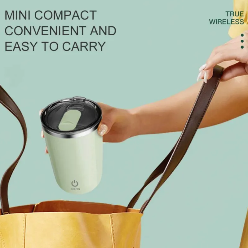 Adventure Basecamp Camping Im Freien|Küche & Esszimmer-Automatischer, wasserdichter, wiederaufladbarer Shaker – Tornado Mixer