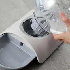Furendo Haustierzubehör|Reinigungswerkzeuge Für Haustiere-Automatischer Wasserspender für Haustiere – Blasendesign für Katzen und Hunde