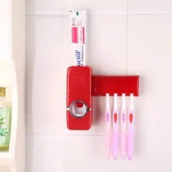 The Blissful Bath Badezimmer-Automatischer Zahnpastaspender - Zahnbürstenhalter Badezimmer-Organizer