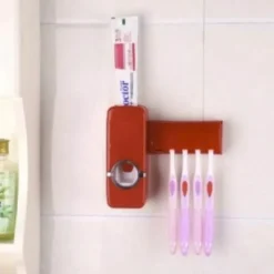 The Blissful Bath Badezimmer-Automatischer Zahnpastaspender - Zahnbürstenhalter Badezimmer-Organizer