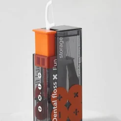 The Relaxation Nook Männerpflege|Frauenpflege-Automatischer Zahnseidespender Zahnstocherhalter Box