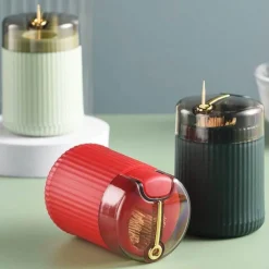 The Decor Haven Küche & Esszimmer-Automatischer Zahnstocherspender - Eleganter Pop-Up-Halter