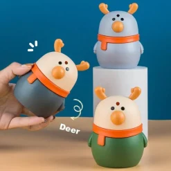 Space Savvy Küche & Esszimmer-Automatischer Zahnstocherspender – Kreatives Hirsch-Design für einfachen Zugriff