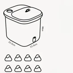 The Relaxation Nook Massageprodukte|Gesundheits-Gadgets-Automatisches Fußmassagegerät - Soothe Sense Relaxer