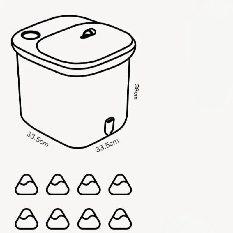 The Relaxation Nook Massageprodukte|Gesundheits-Gadgets-Automatisches Fußmassagegerät - Soothe Sense Relaxer