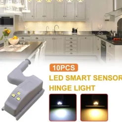 The Decor Haven Küche & Esszimmer|Beleuchtung-Automatisches Nachtlicht für Küchenschränke – LED-Beleuchtung mit Bewegungssensor