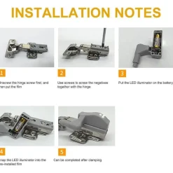 The Decor Haven Küche & Esszimmer|Beleuchtung-Automatisches Nachtlicht für Küchenschränke – LED-Beleuchtung mit Bewegungssensor