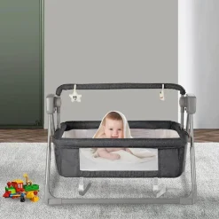 Kinder The Decor Haven Kinderwagen & Zubehör-Automatisches Schaukelbett für Babys mit Musik per Fernbedienung